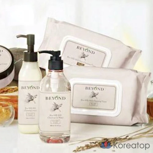 Очищающие салфетки BEYOND Rice Milk Mild Deep Cleansing Tissue, 50 шт.