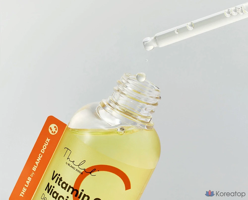 Ампульная сыворотка THE LAB by blanc doux Vitamin C Niacin Deep Toning 7-Day Whitening Ampoule, 50 мл, 1 шт.