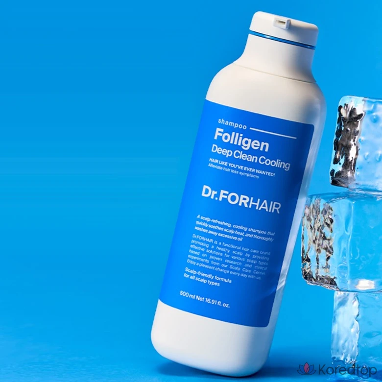 Шампунь Dr.Forhair Deep Clean Cooling Shampoo, 500 мл, 1 шт.