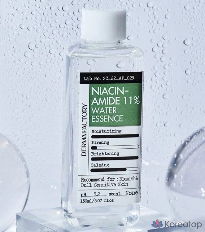 Эссенция Derma Factory Niacinamide 11% Water Essence, 150 мл, 1 шт.
