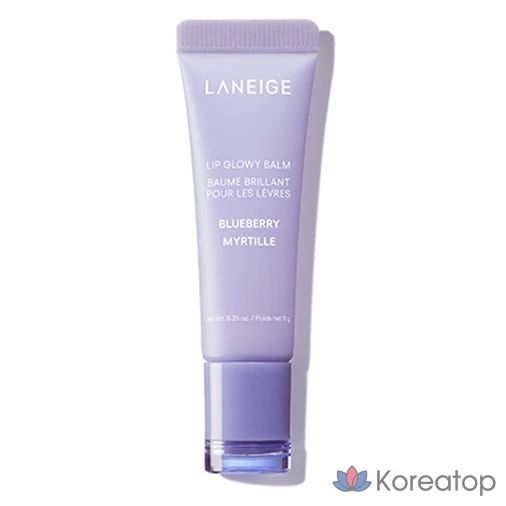 Бальзам для губ LANEIGE Lip Glowy Balm, оттенок Blueberry, 10 г, 1 шт.
