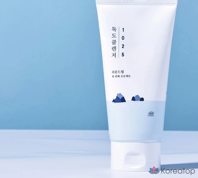 Очищающая пенка Round Lab 1025 Dokdo Cleanser, 150 мл, 1 шт.