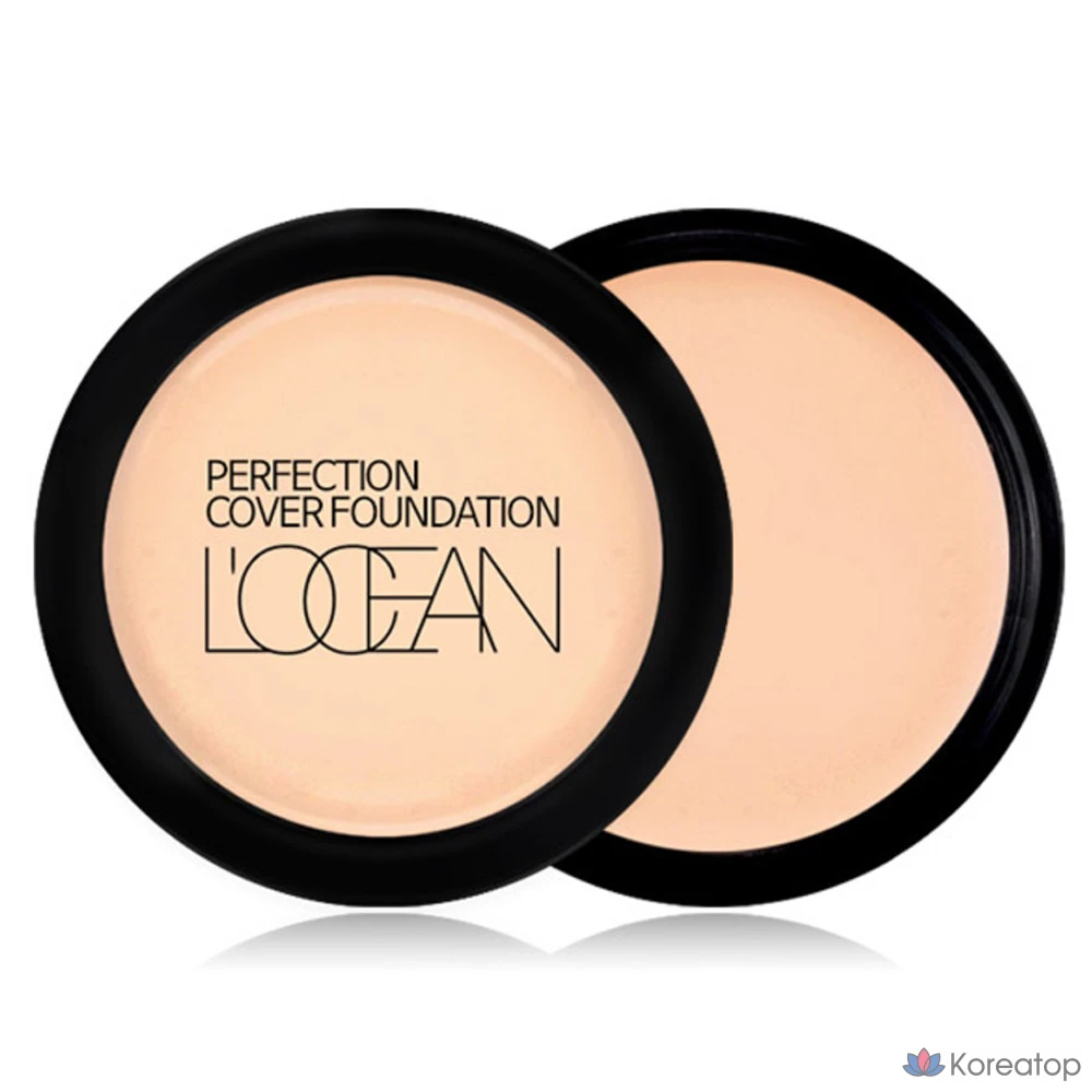Тональный крем L'OCEAN Cover Foundation, оттенок 11 Shining Beige, 1 шт.