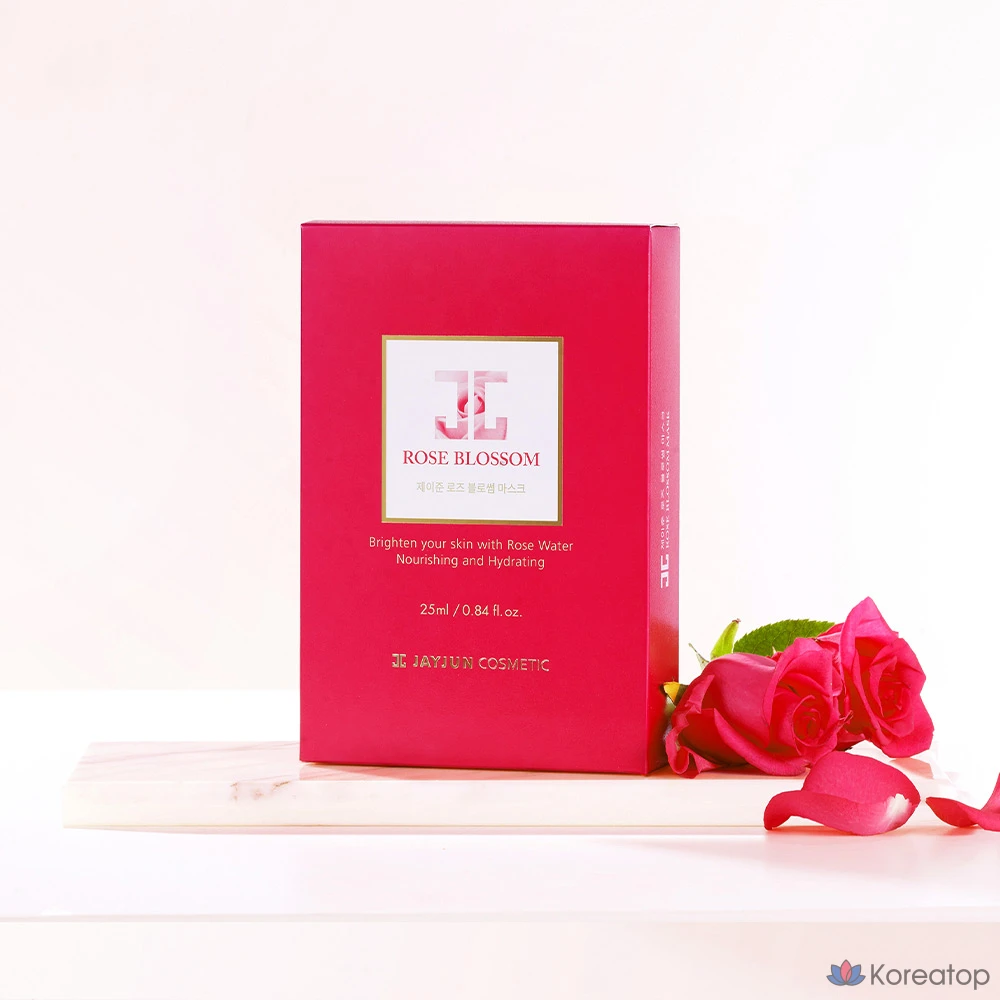 Тканевая маска для лица Jayjun Rose Blossom Mask 1STEP, 10 шт.