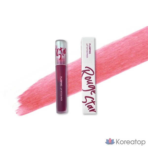 Бальзам для губ MAXCLINIC Rouge Star Plumping Lip Tattoo Pack, оттенок Ginger Pig, 5 г, 1 шт.