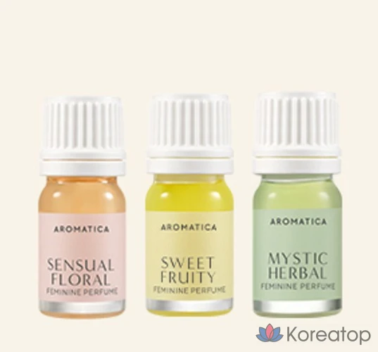 Духи Aromatica Pure &amp; Soft Feminine Perfume Mystic Herbal, 5 мл, 1 шт.