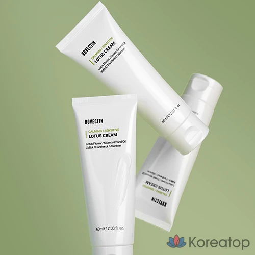 Увлажняющий крем Rovectin Calming Lotus Clean Lotus Water Cream, 60 мл, 1 шт.