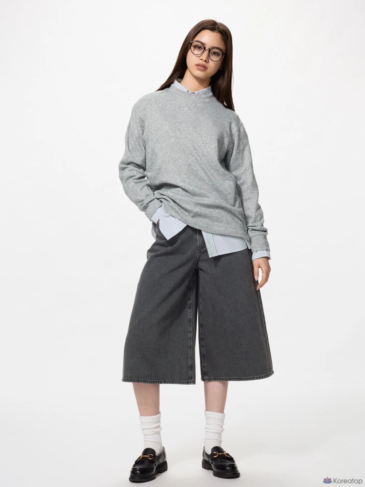 Футболка Uniqlo Soft Knit Fleece Crew Neck T