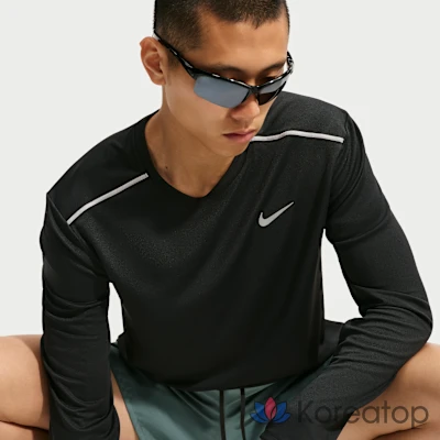 Лонгслив мужской Nike Miler Dri-FIT Running Top, фото 3