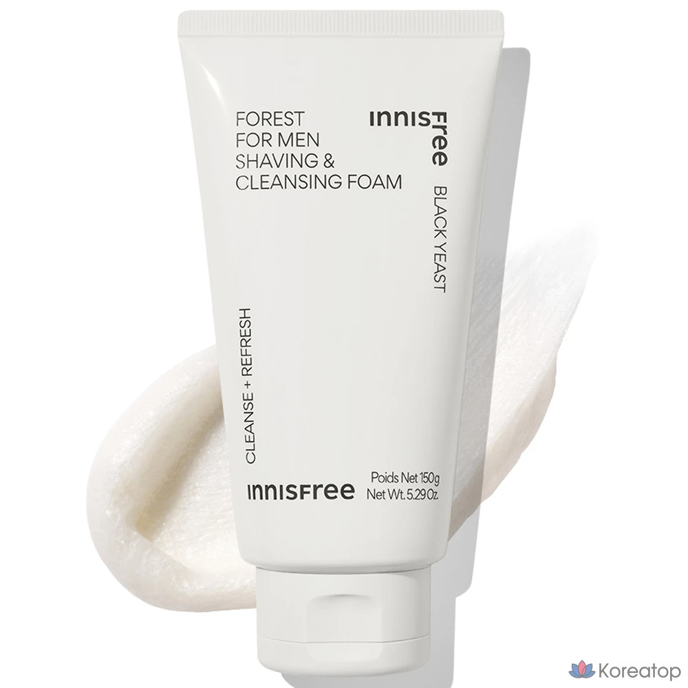 Пенка для бритья и умывания Innisfree Forest Shaving &amp; Cleansing Foam, 150 г, 1 шт.