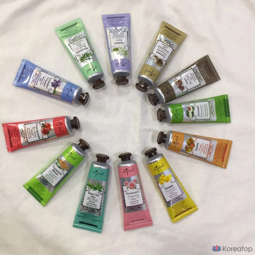 Набор для ухода Difeel Nature Hand Cream 12-piece Set, 40 г, 1 шт., фото 5