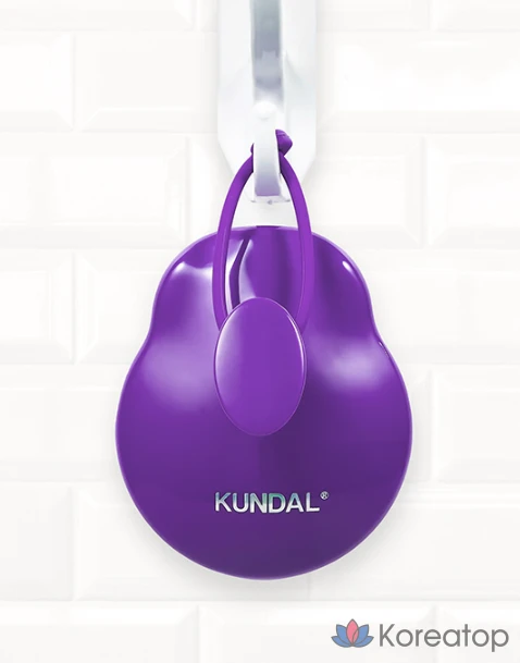 Массажная щетка для кожи головы Kundal Scalp Massage Shampoo Brush, фиолетовая, 1 шт.