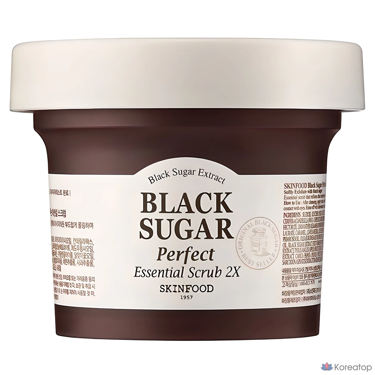 Скраб для лица Skinfood Black Sugar Perfect Essential Scrub, 210 г, 1 шт.