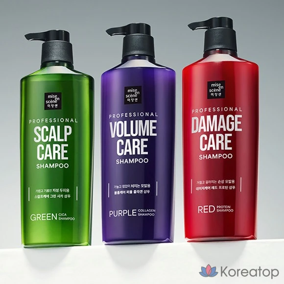Шампунь Mise en Scene Damage Care Red Protein Shampoo, 680 мл, 1 шт.