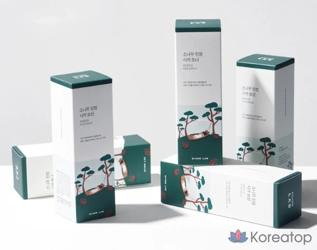 Тонер Round Lab Pine Calming Cica Toner, 250 мл, 1 шт.