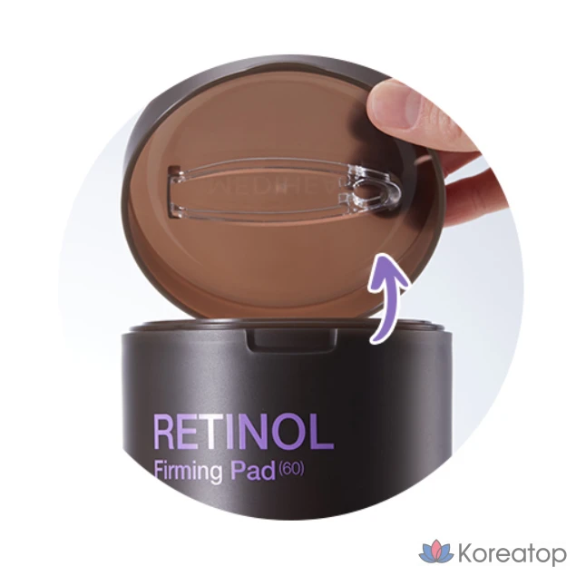 Пэды MEDIHEAL Retinol Firming Pad, 260 мл, 60 шт.