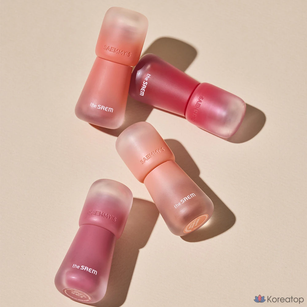 Тинт для губ The Saem Saem's Crema Velvet Tint, оттенок 01 Caramel Whip, 1 шт., фото 3