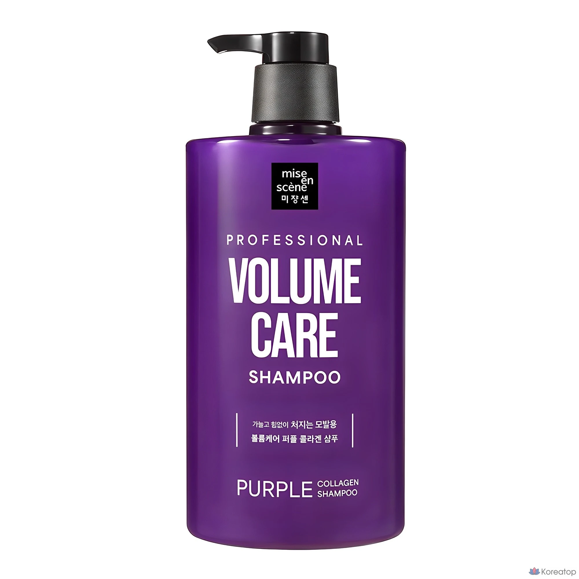 Шампунь Mise en Scene Volume Care Purple Collagen Shampoo, 1 л, 1 шт.