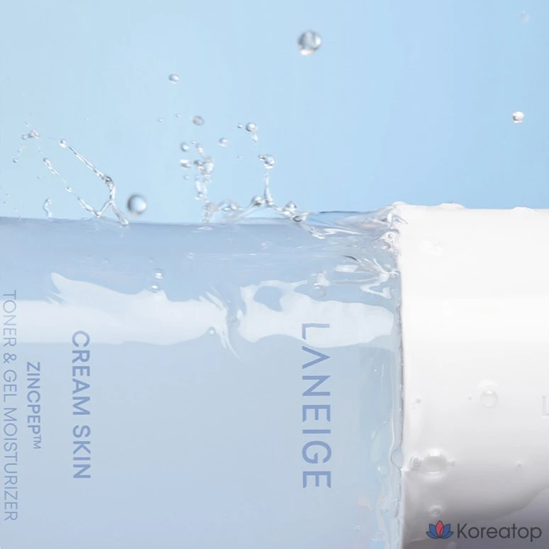 Тонер LANEIGE Cream Skin Zinc Peptide Toner &amp; Gel Moisturizer, 170 мл, 1 шт.