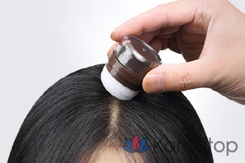 Кушон для волос Elastine Salon de Couleur Pang Pang, оттенок 짙은갈색, 1 шт.