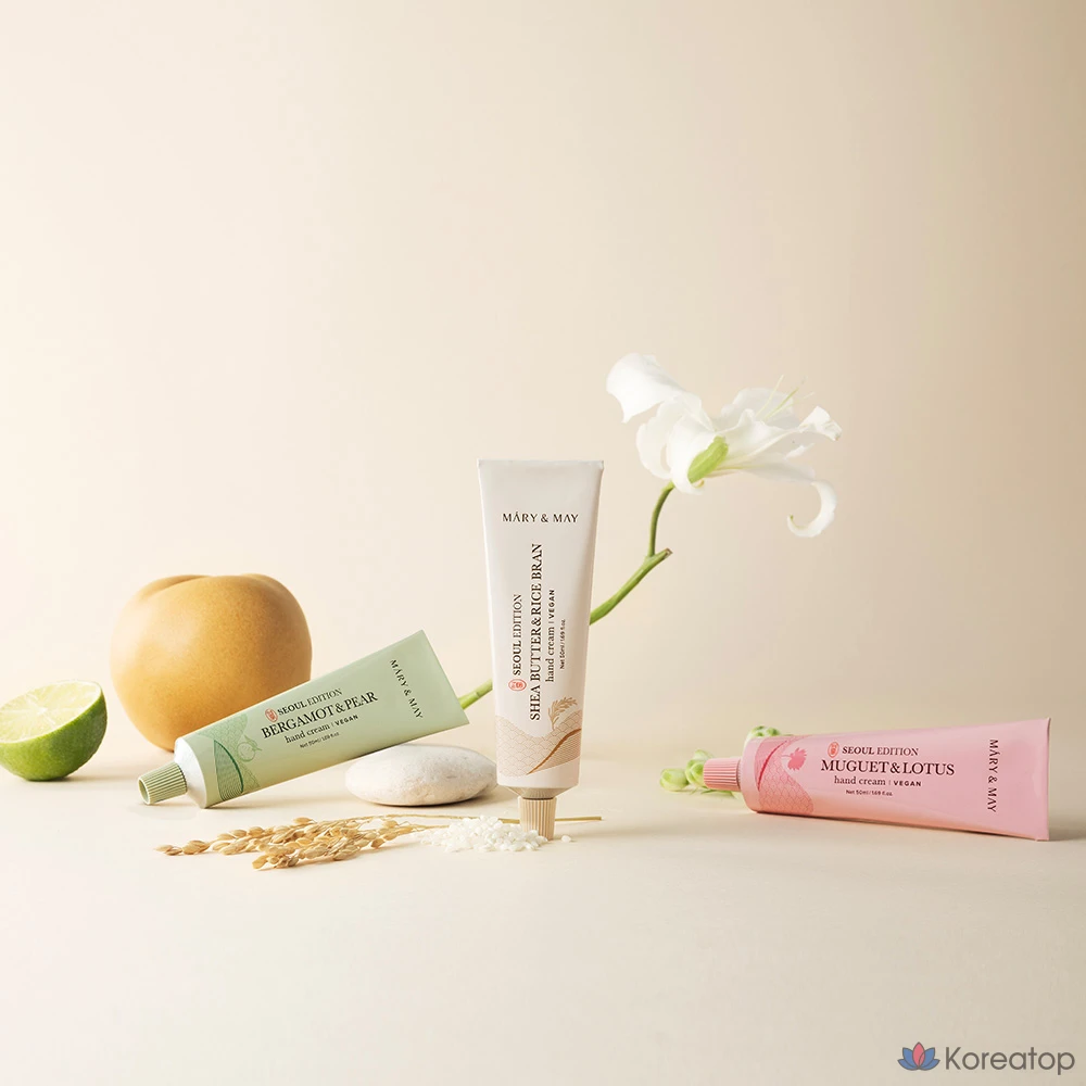 Крем для рук Mary&amp;May Shea Butter &amp; Rice Bran Hand Cream, 50 мл, 1 шт.