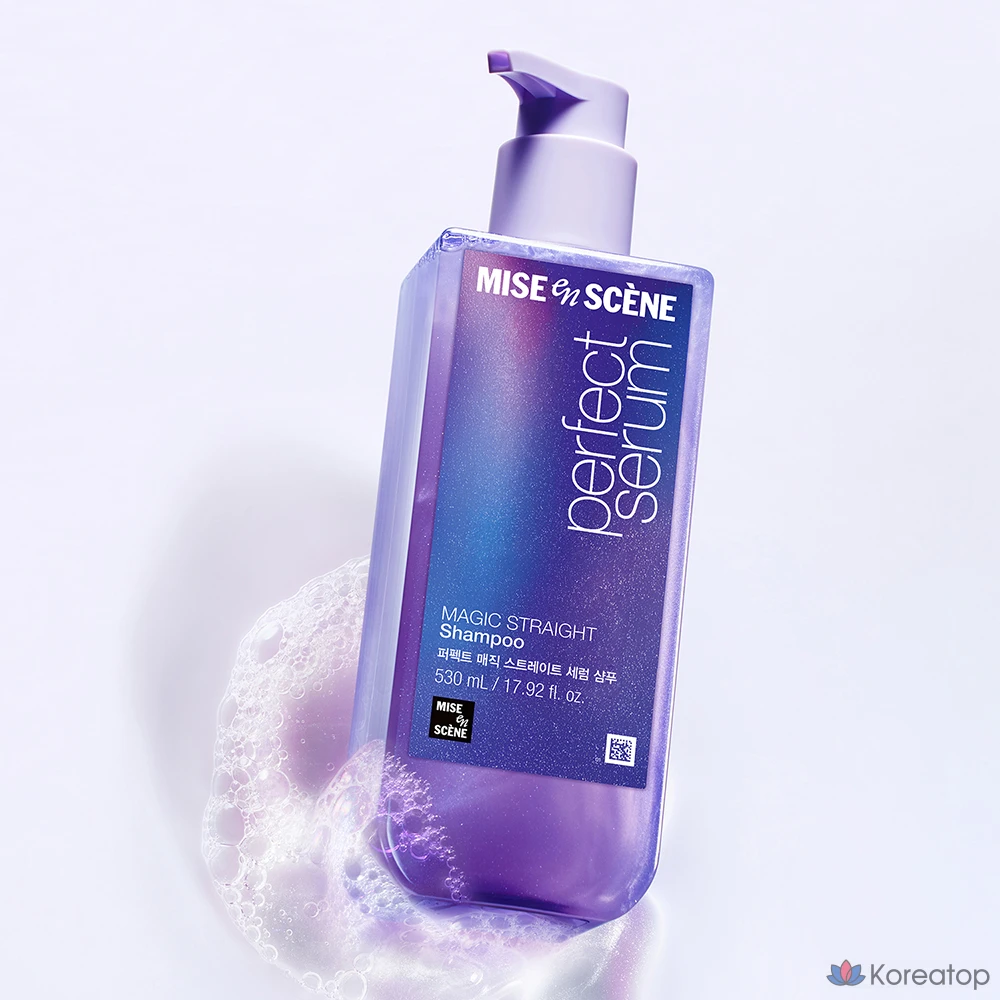 Сыворотка для волос Mise en Scene Perfect Magic Straight Serum Shampoo, 530 мл, 1 шт.