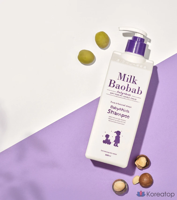 Шампунь Milk Baobab Baby &amp; Kids Shampoo, 500 мл, 1 шт.