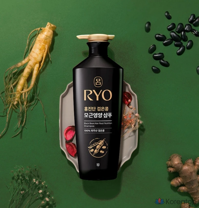 Шампунь Ryo Hongjindan Black Bean Scalp Nutrition, 820 мл, 1 шт.