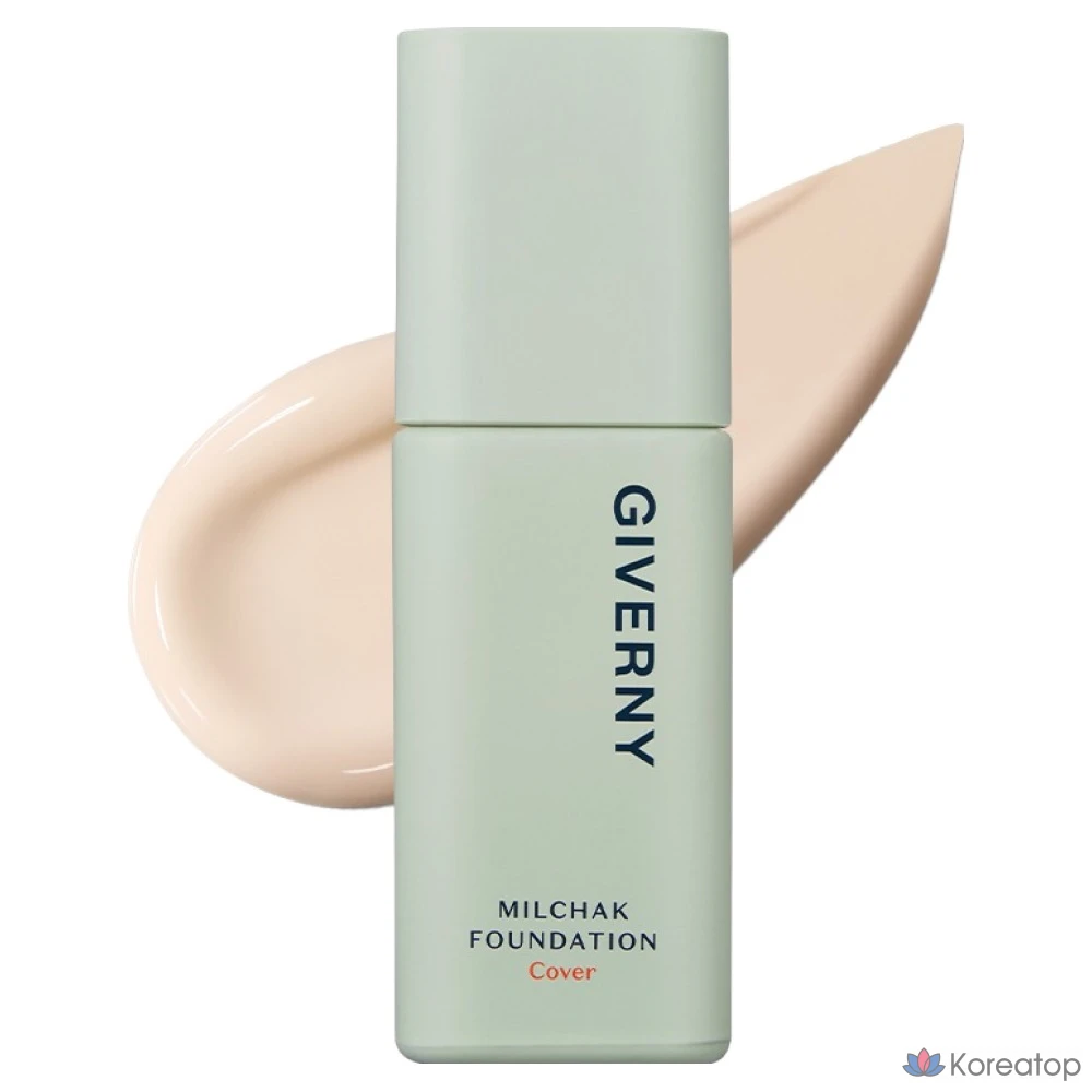 Фундамент Giverny Fit Cover Foundation, оттенок 01NW Icy, 30 мл, 1 шт.