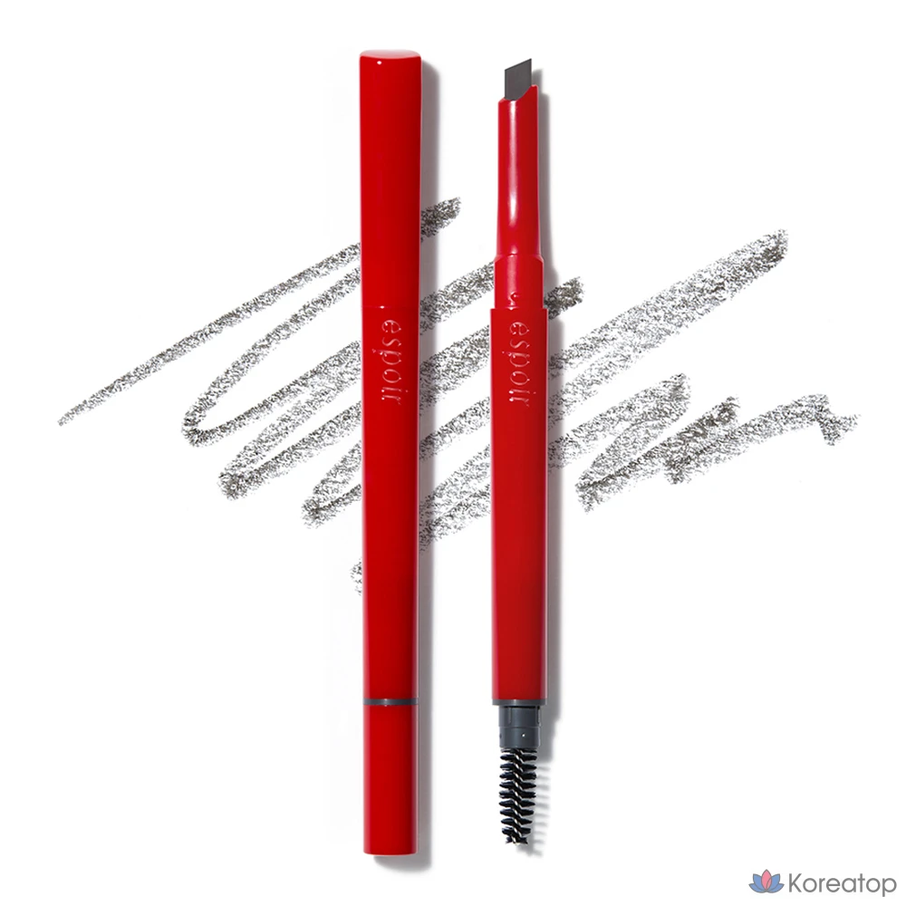 Карандаш для бровей Espoir The Brow Easy Shaping Pencil, оттенок 2 Cool Gray, 0.2 г, 1 шт.