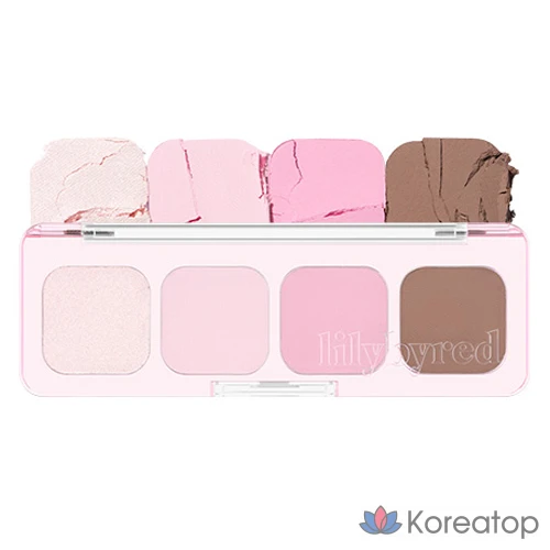Палетка теней для век Lilybyred Mood It Palette AD, оттенок 02 Like It, 3.2 г, 1 шт.