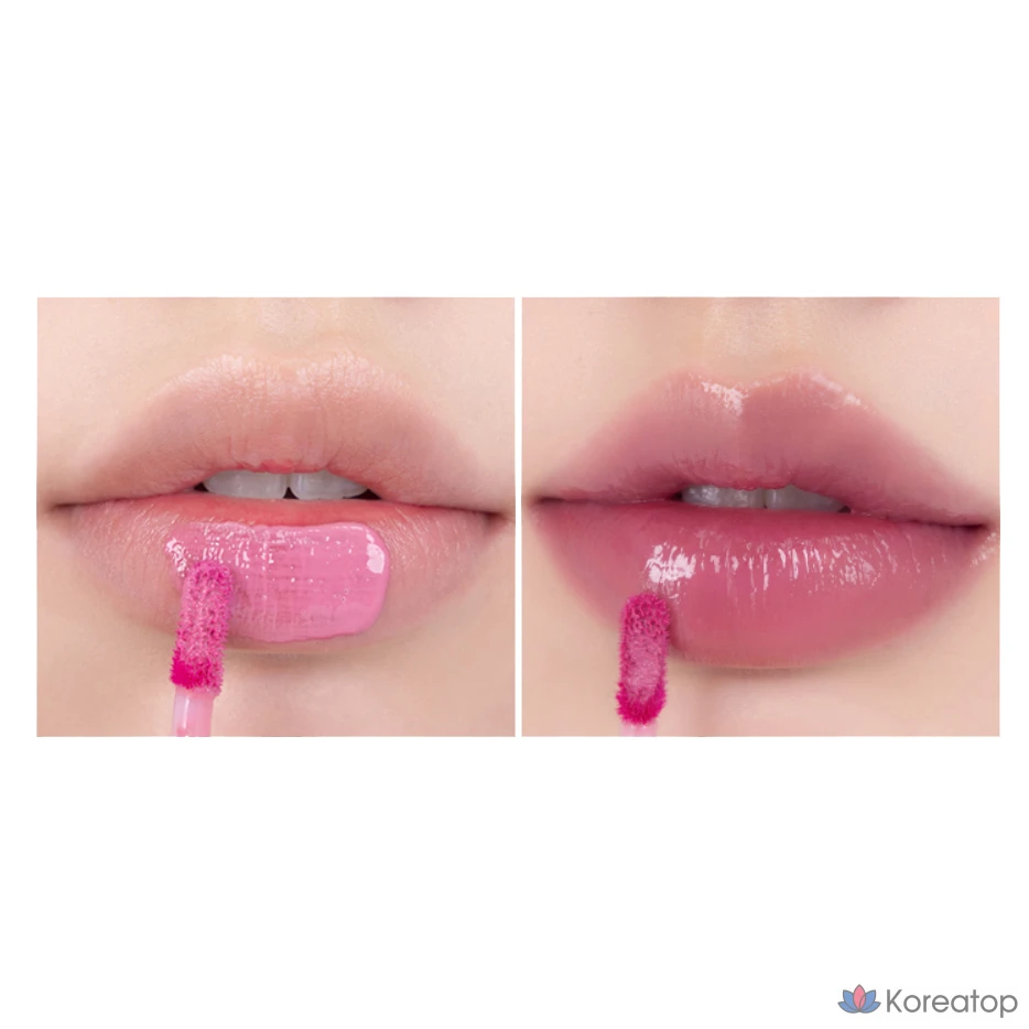 Тинт для губ ROM&ND Dewyful Water Tint, оттенок 11 Lilac Cream, 1 шт., фото 7