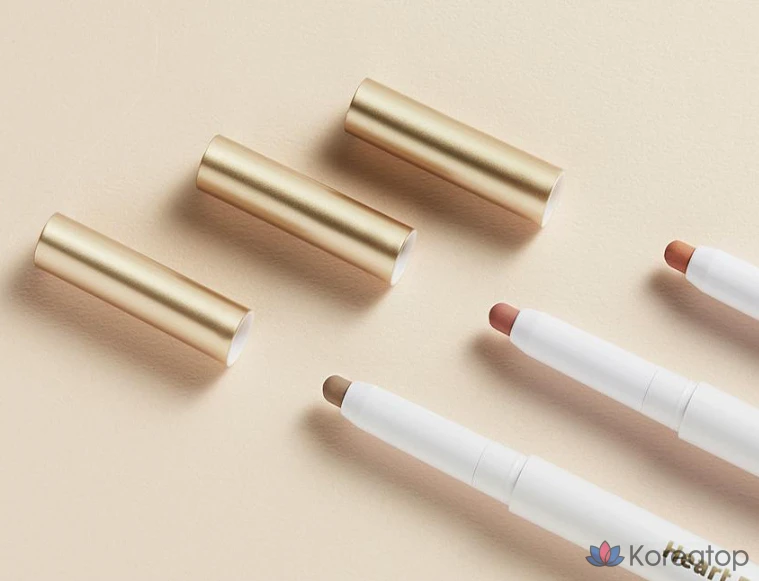 Тинт для губ Heart Percent Dot On Mood Lip Pencil, оттенок 01 Peach Beige, 0.8 г, 1 шт., фото 4