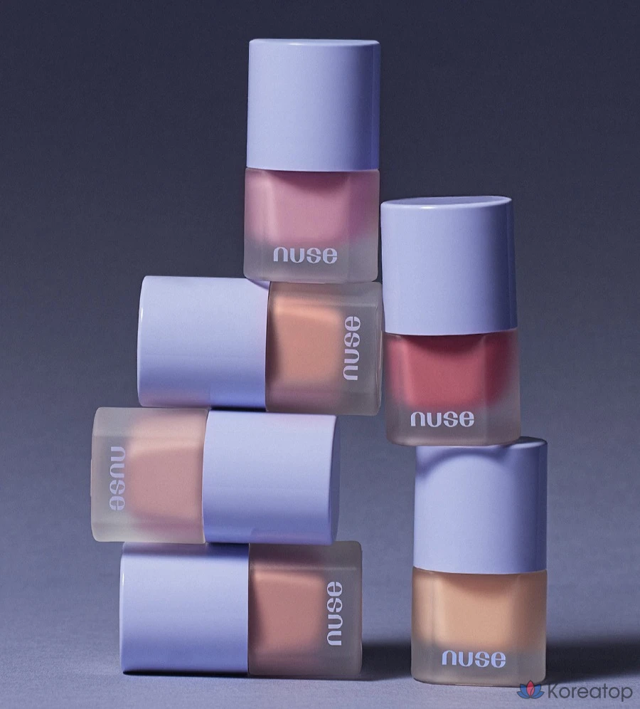 Тинт для щек nuse Liquid Care Cheek, оттенок 05 Veil Bay, 16 мл, 1 шт., фото 5