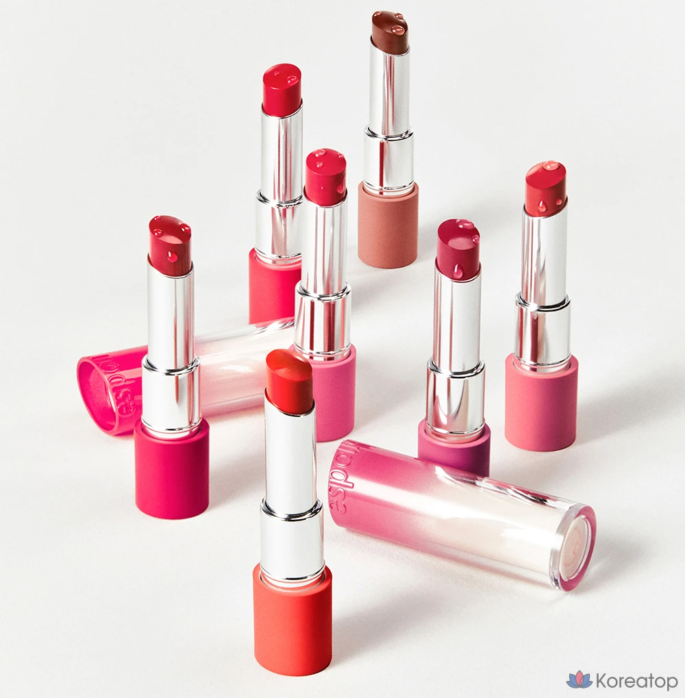 Тинт для губ Espoir Nowhere Lipstick Baming Glow, оттенок 10 Peach Rise, 1 шт., фото 6
