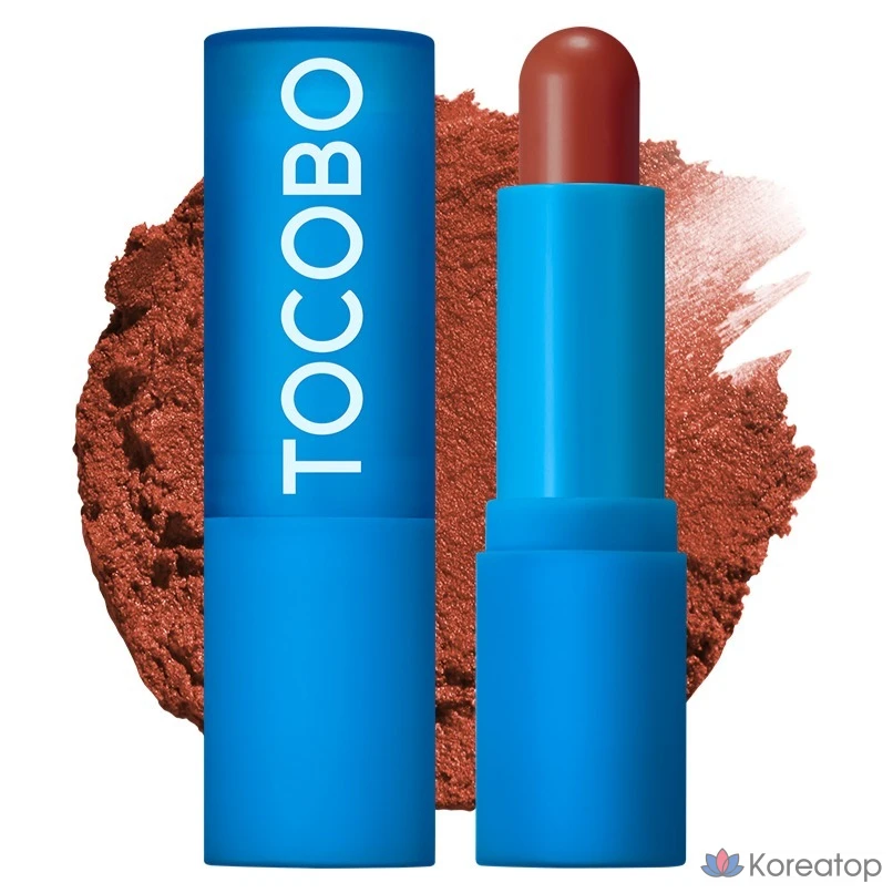 Бальзам для губ Tocobo Powder Cream Lip Balm, оттенок 037 Tender Brown, 3.5 г, 1 шт.