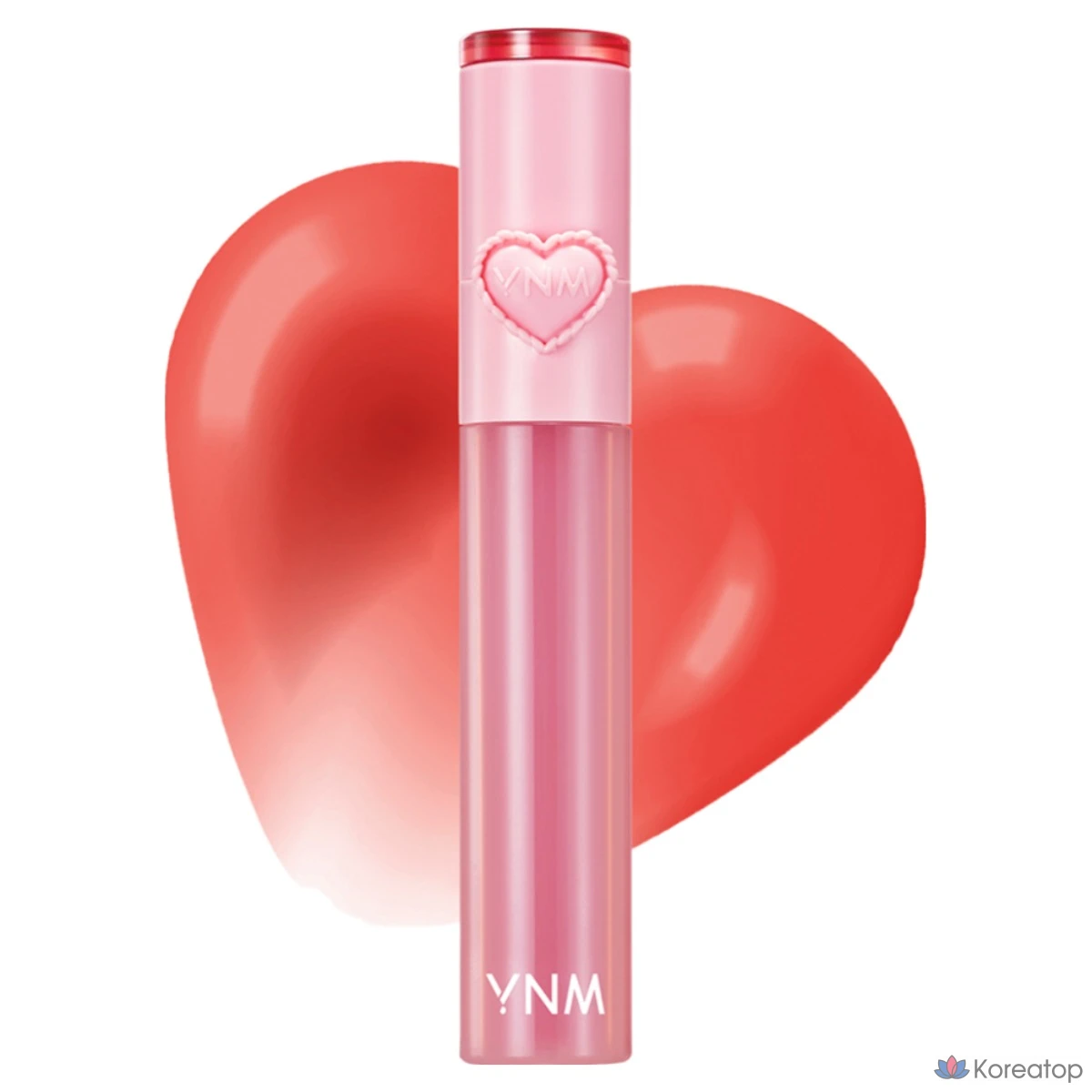 Тинт для губ YNM Heart Jelly Tint, оттенок 03 Papaya Jelly, 2.6 г, 1 шт.