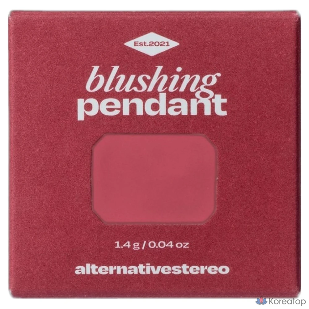 Бальзам для губ ALTERNATIVE STEREO Blushing Pendant Velvet Balm, оттенок V8 Tulip Shoe, 1.4 г, 1 шт.