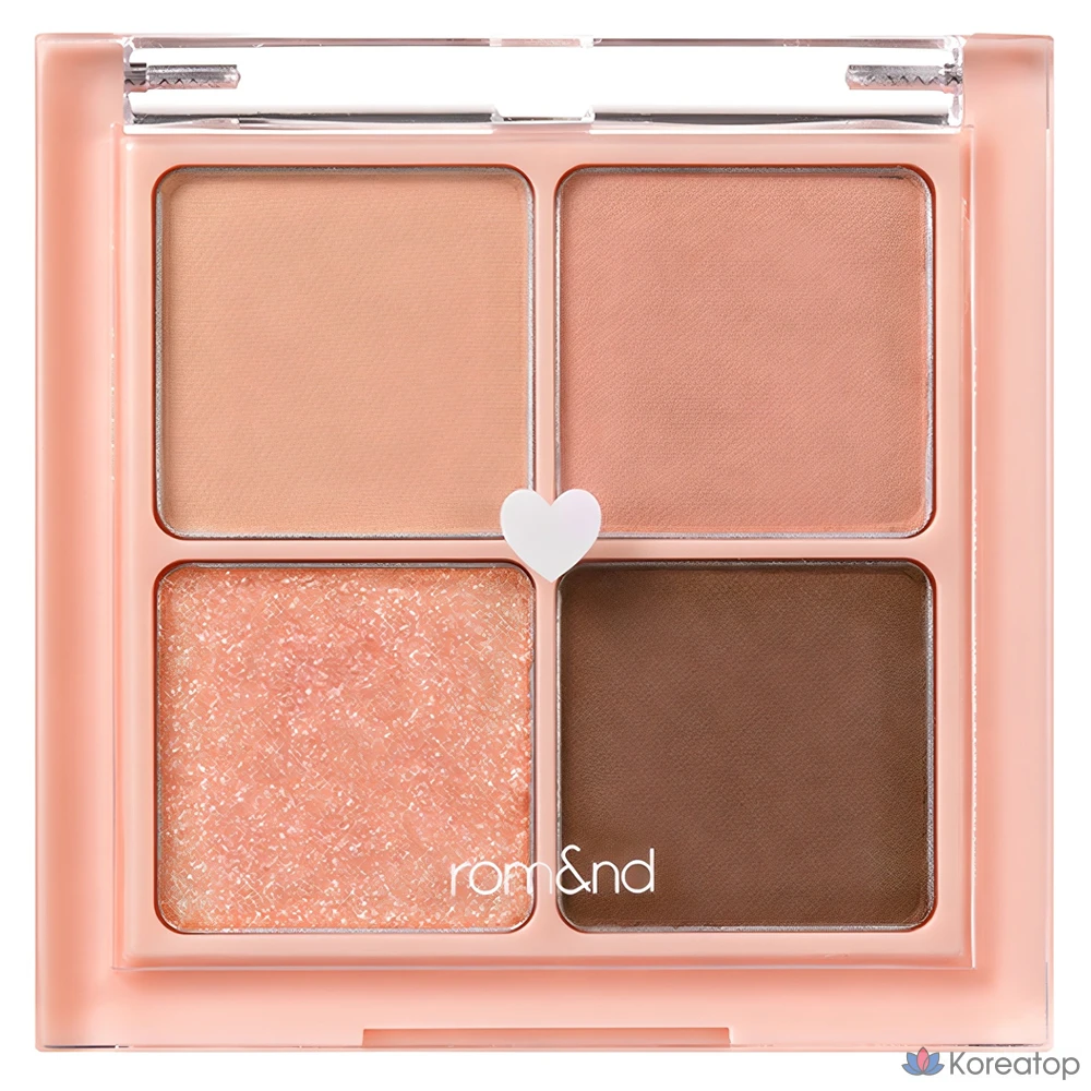 Палетка теней для век ROM&ND Better Than Eyes Palette, оттенок 01 Dried Mango Tulip, 1 шт.
