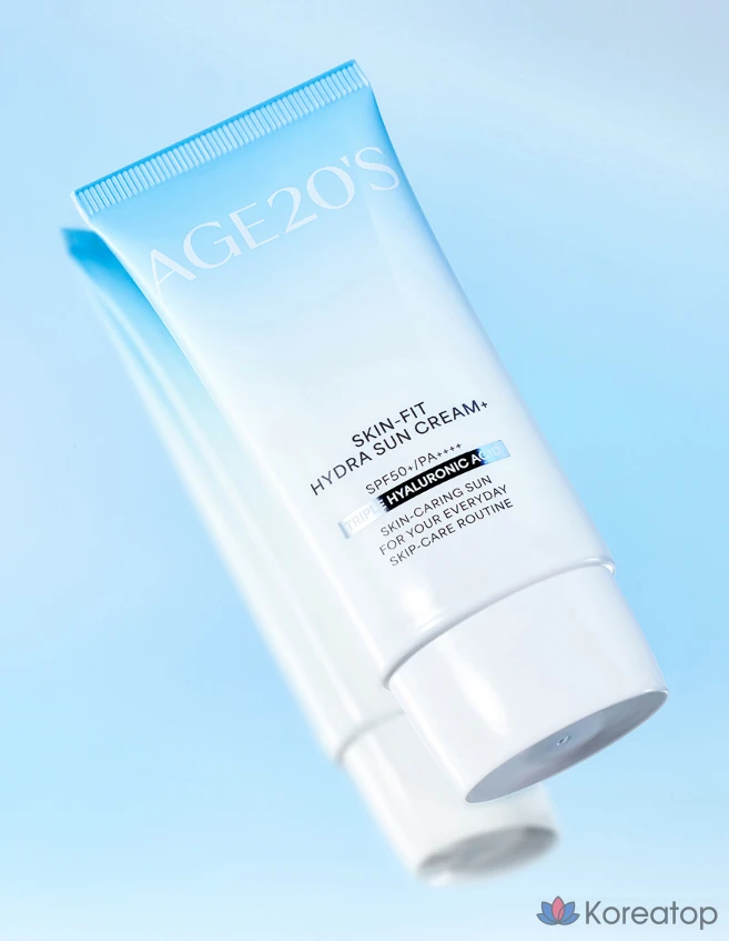 Солнцезащитный крем AGE 20S Orholiday Edition Skin Fit Moist Sun Cream Plus SPF50+ PA++++, 100 мл, 2 шт.