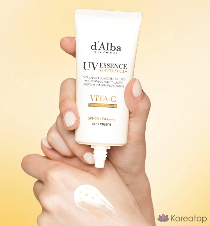 Солнцезащитный крем d'Alba Vita Capsule Anti-Aging Sun Cream SPF50+ PA++++, 50 мл, 1 шт.