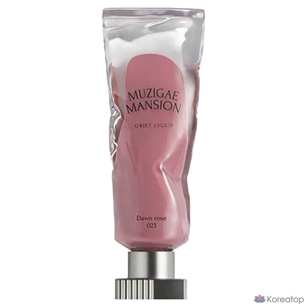 Тинт для губ Muzigae Mansion Objet Liquid Lip Tint, оттенок 023 Dun Rose, 1 шт.