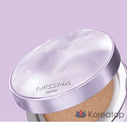 Кушон Missha Glow Layering Fit Cushion Refill, оттенок 17 Ivory, 14 г, 1 шт.