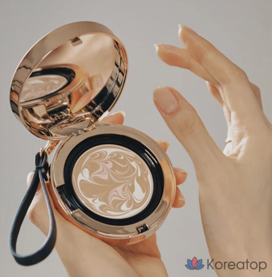 Пилинг AGE 20S Black Gold Edition Pact Case + Refill, оттенок 23 Medium Beige, 14 г, 2 шт.