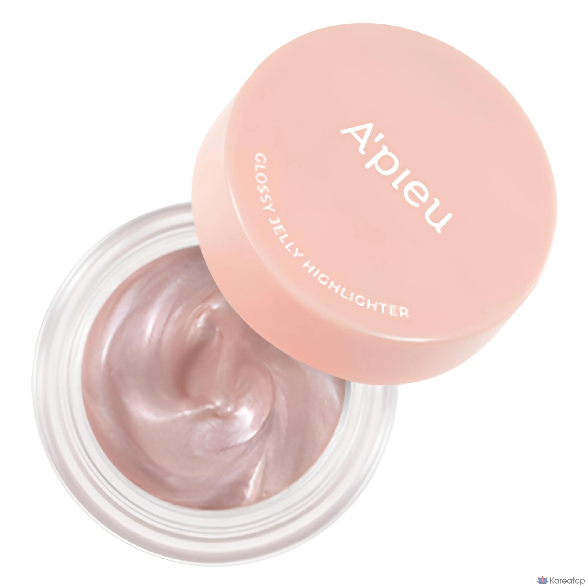 Хайлайтер A'Pieu Juice Pang Glossy Jelly Highlighter, оттенок Pink Shell, 3.8 г, 1 шт.