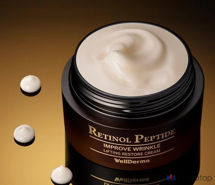 Крем WellDerma Retinol Peptide Lifting Restore Cream, 50 г, 1 шт.