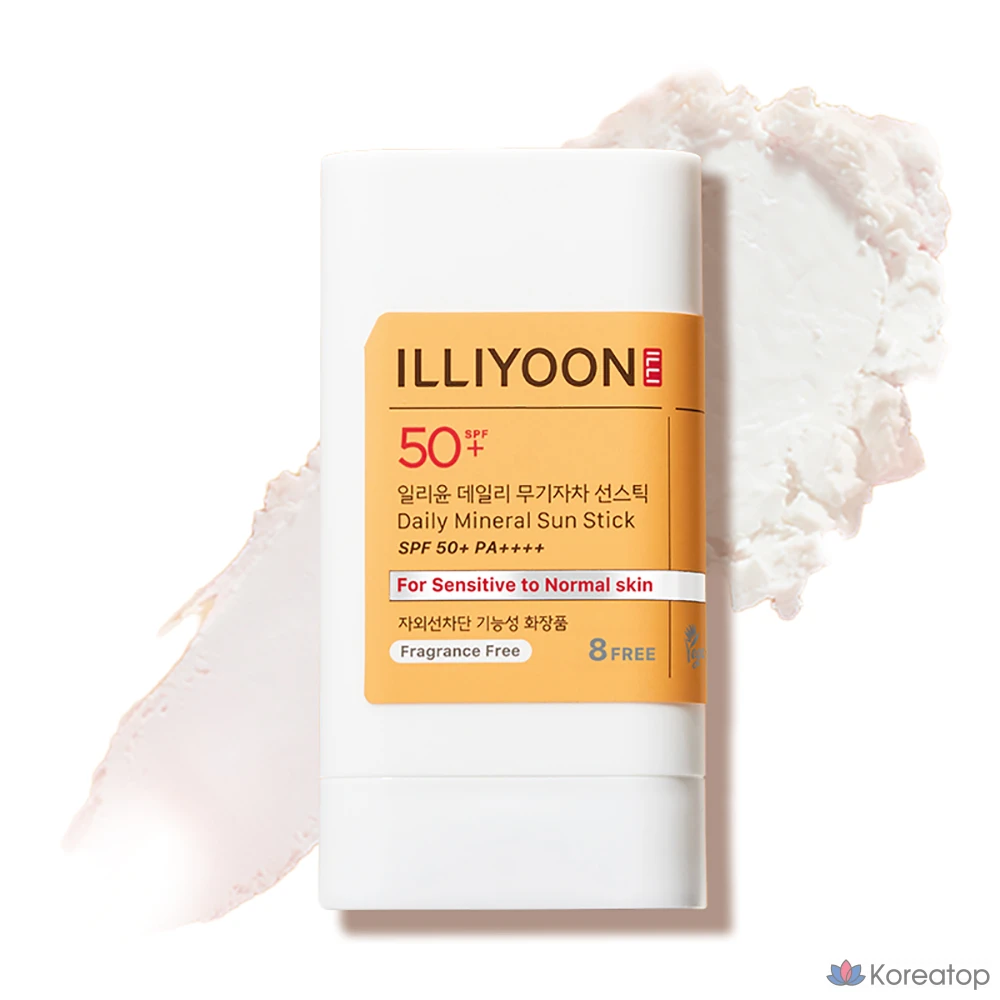 Солнцезащитный стик ILLIYOON Daily Moisture Sun Stick SPF50+ PA++++, 20 г, 1 шт.