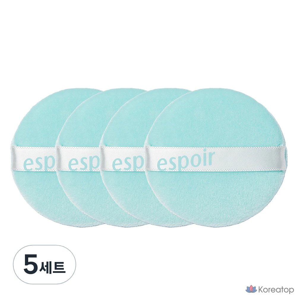 Пудра для лица Espoir Fresh Setting Powder Puff, 4 шт., 5 шт.