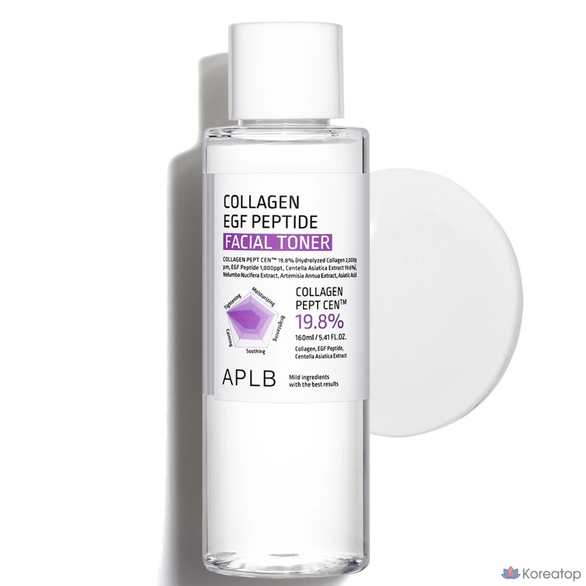 Тонер APLB Collagen EGF Peptide Facial Toner, 160 мл, 1 шт.