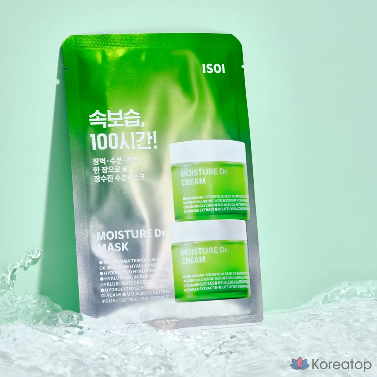 Тканевая маска для лица Isoi Moisture Doctor Jang Sujin Mask, 10 шт.